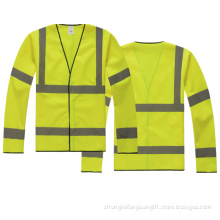 Safety vest with sleeves